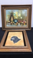 (2) Beautiful Framed Paintings