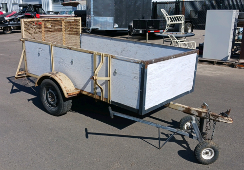 8 ft. Utility Trailer with Ramp and Trailer Dolly