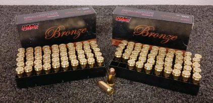 (2) Boxes of PMC .45 Auto Ammo