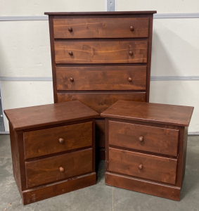 Dresser and Matching Nightstands