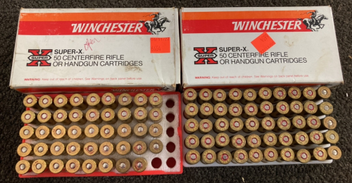 Partial And Full Box .44-40 Winchester Ammo