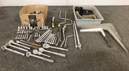 Wrenches, Sockets And Assorted Tools