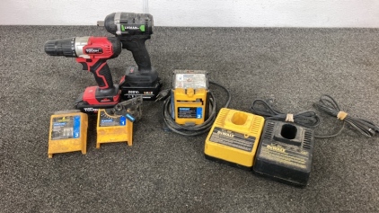 Lvdian, Hyper Tough, Plasplugs Tool Sharpener And Dewalt Battery Chargers