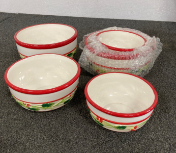 Set of Christmas Bowls