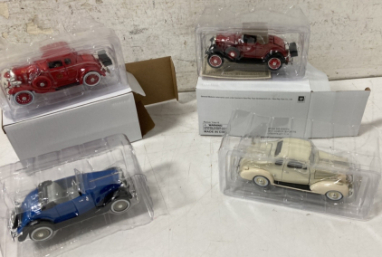(4) Collector G.M. Cars