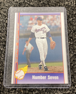 Nolan Ryans Baseball Card - Estate