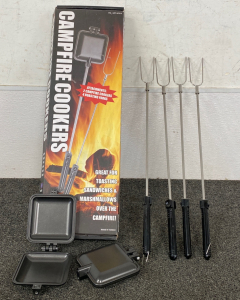 Set of Campfire Skewer Cookers