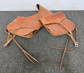 Pair of Leather Saddle Bags