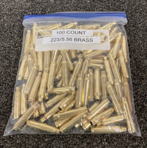 100 Count Brass Casings