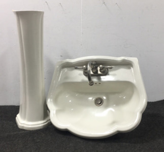 Sink with Pedestal