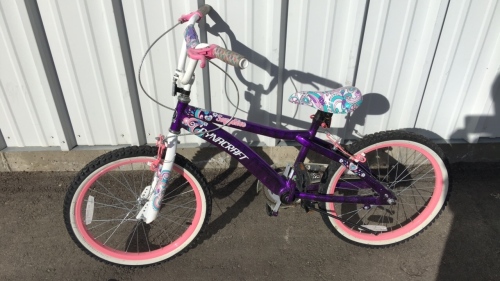 Purple Dynacraft Girl’s Bike