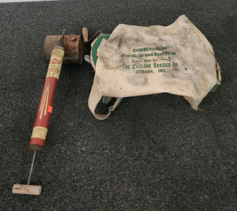 Vintage Sprayer & Seed Spreader
