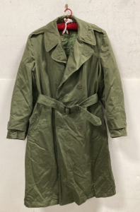 Overcoat With Removable Wool Liner