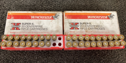 Partial And Full Box Winchester 30-30 Ammo