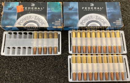 Partial And Full Boxes Federal 300 Savage Ammo
