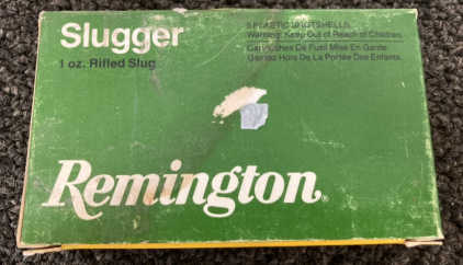 (5) Rounds Remington 12Ga Slugger Ammo