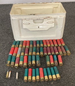 Ammo Box With Assorted Ammo
