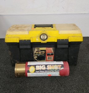 Big Shot Universal Gun Cleaning Kit & Stanley Tool Box