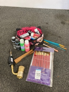 Paints And Paint Brushes