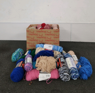 Large Assortment Of Yarn