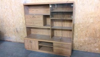 2-piece Lighted Media Center