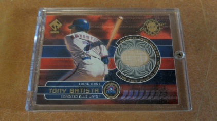 Tony Batista Bat Shaving Card in Case