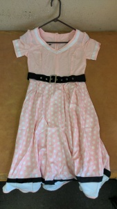 NEW Cotton/Polyester S Dress w/Belt