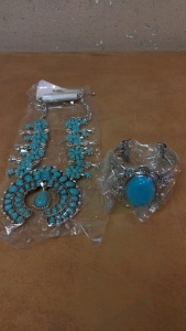 NEW Turquoise Necklace & Bracelet