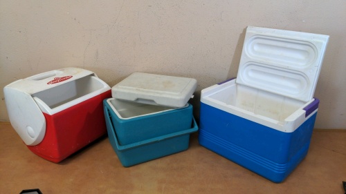 (3) 11-13" Coolers