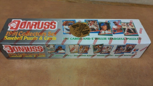 Unopened 1991 Donruss Baseball Cards