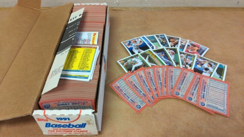 1991 Topps Baseball Card Set