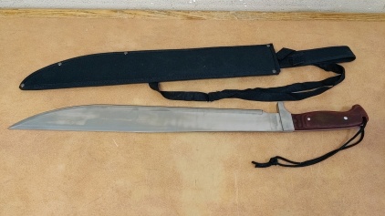 Timber Rattler Machete w/Sheath