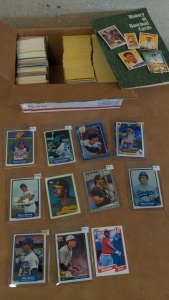 Box of Vintage Baseball Cards