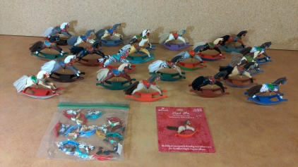 Vintage Hallmark Rocking Horses Keepsake Ornaments