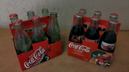 Vintage Coca-Cola Glass Bottles