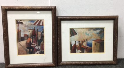 (2) Abstract Pictures in Frames