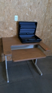 Desk, Samsonite Locking Briefcase