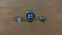 NEW Ring Watch, NEW Size 7 Rings