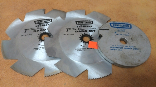 Craftsman 7" Dado Blades Set