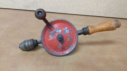 Vintage Hand Crank Drill