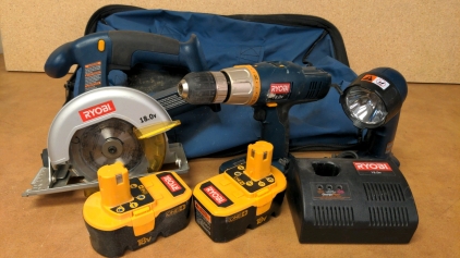 Ryobi 18V Cordless Tool Pack