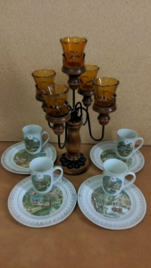 Decorative Plate/Mug Sets, Votive Candelabra