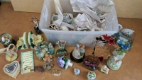 Musical Figurines, Floral Decor, More