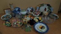 Decorative Plates, Crystal Bowl, Teapots, More