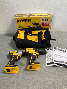 Dewalt DCK276E2 Drill/ Driver DCD778 Impact Driver DCF800 Plus Tool Bag