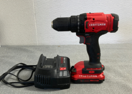 Craftsman CMCD700 Drill/Driver CMCB102 Charger and 1 Lithium Ion Battery