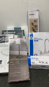 Kitchen Faucets, Toilet Seats, Toilet Paper Holder and Shoe Rack