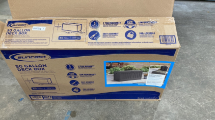 (50) Gallon Plastic Deck Box