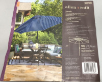 Allen + Roth Yard Umbrella W/ Bag