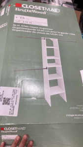16&rdquo; Wide Closet Organizer